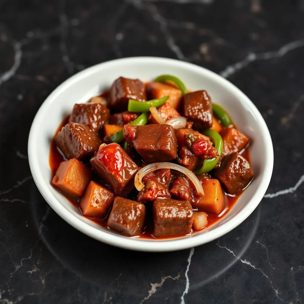 Sauced Beef