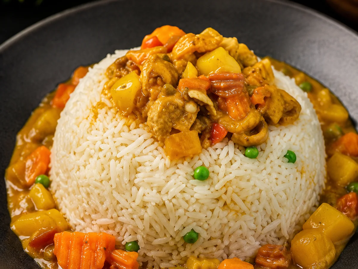 Rice & Chicken Sauce — Normal Portion